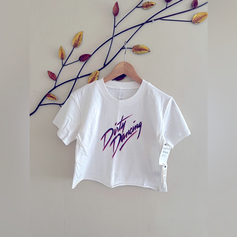 Treasure&Bond Dirty Dancing crop tshirt
